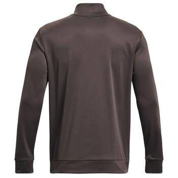 Under Armour Mens Armour Fleece 1/4 Zip Golf Sweater - Brown - main image