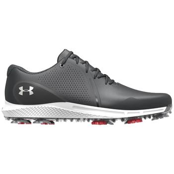 Under Armour Charged Draw RST Wide E Golf Shoes - Black/White - main image