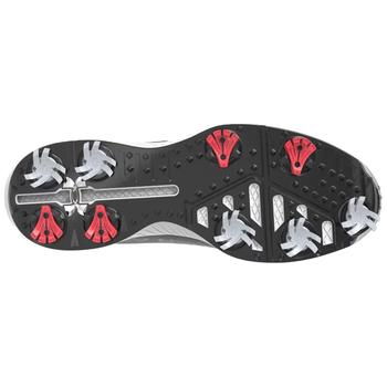 Under Armour Charged Draw RST Wide E Golf Shoes - Black/White - main image