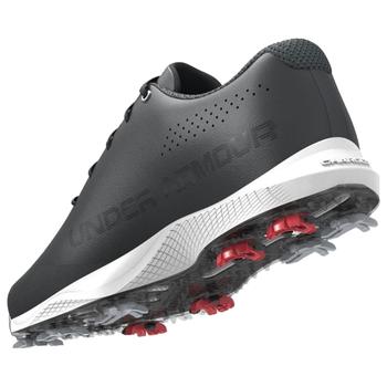Under Armour Charged Draw RST Wide E Golf Shoes - Black/White - main image