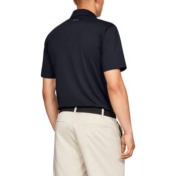 Under Armour Mens Performance 2.0 Golf Polo Shirt - Black back - main image
