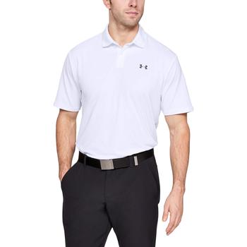 Under Armour Mens Performance 2.0 Golf Polo Shirt - White front - main image
