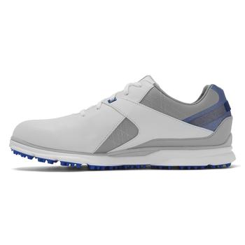 FootJoy Mens Pro SL Golf Shoes - White/Grey/Blue - main image