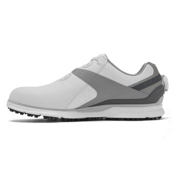 FootJoy Mens Pro SL BOA 2021 Golf Shoe - White/Grey - main image