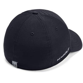 Under Armour Mens UA Embossed Golf Cap - Black - main image