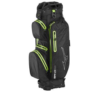 Gold Gear Direct - Mizuno BR-DRI Waterproof Golf Cart Bag - Black/Green