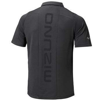 Mizuno Move Tech Golf Polo Shirt - Black - main image