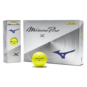 Mizuno Pro X Golf Balls Yellow - 3 For 2 Offer - main image