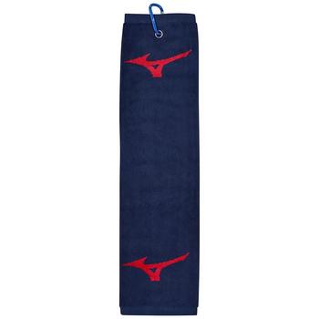 Mizuno RB Tri Fold Golf Towel - Navy - main image