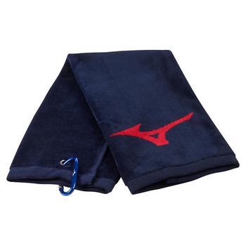 Mizuno RB Tri Fold Golf Towel - Navy