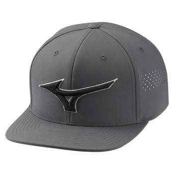 Mizuno Tour Flat Snapback Golf Cap - Charcoal - main image