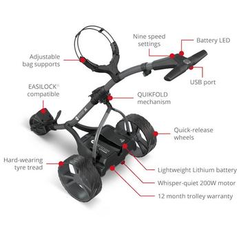 Motocaddy SE Electric Golf Trolley - Ultra Lithium - main image