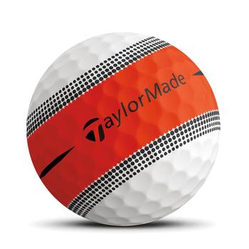 TaylorMade Tour Response Multi Stripe Golf Balls - White - main image