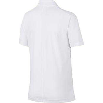 Nike Dri-FIT Boys Golf Polo - White back - main image