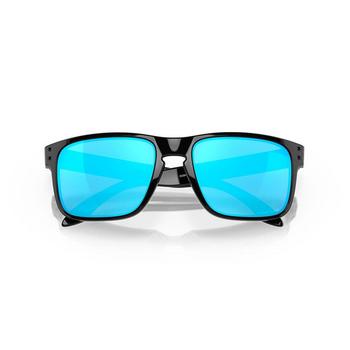 Oakley Holbrook Sunglasses - Polished Black w/Prizm Sapphire Lens - main image
