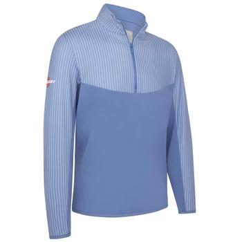 Callaway Odyssey Long Sleeve Quarter Zip Playing Top Blue Horizon