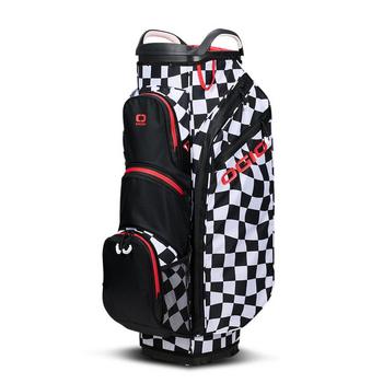 Ogio All Elements Silencer Golf Cart Bag - Warped Checkers - main image