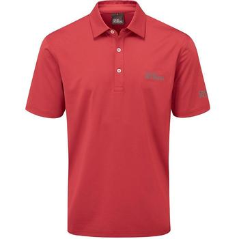 Oscar Jacobson Chap Tour Men's Golf Polo Shirt - Red - main image