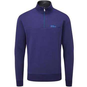 Oscar Jacobson Hawkes Tour Golf Sweater - Navy - main image