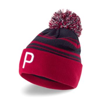 Puma P Pom Golf Beanie Hat - Navy Blazer - main image