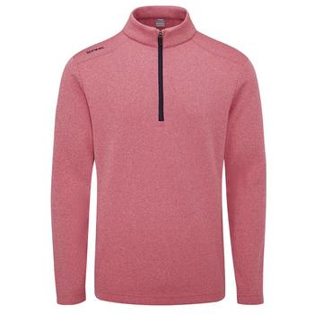 Gold Gear Direct - Ping Ramsey Midlayer Golf Sweater - Rhapsody Pink Marl