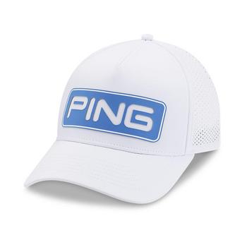 Gold Gear Direct - Ping Tour Delta Golf Cap - White/Fresh Water