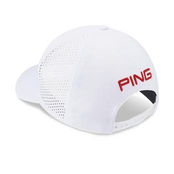 Ping Tour Delta Golf Cap - White/Tango - main image