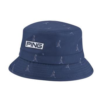 Gold Gear Direct - Ping Mr Ping Golf Bucket Hat - Navy