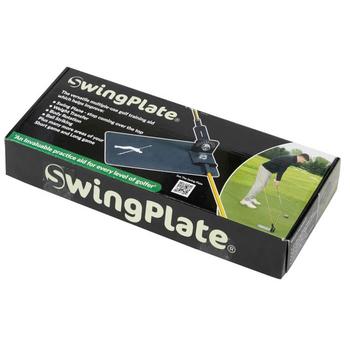  The Swing Plate Golf Trainer with Alignment Sticks - main image