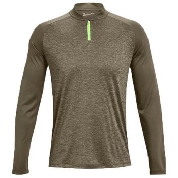 Under Armour Tech 2.0 Zip Neck Blade Collar Sweater Green
