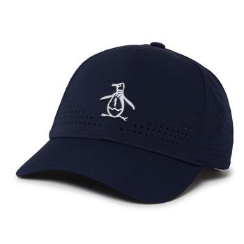 Original Penguin Perforated Golf Cap - Black Iris - main image