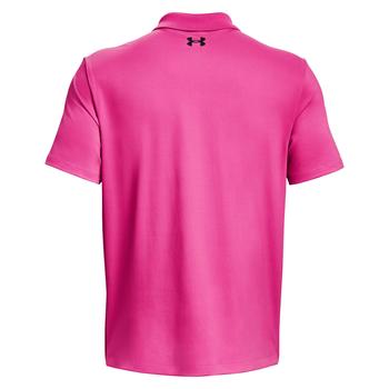 Under Armour Performance 3.0 Golf Polo Shirt - Rebel Pink