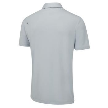 Ping Arizona Cactus Print Golf Polo Shirt - Pearl Grey - main image