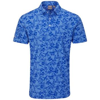 Ping Diego Golf Polo Shirt Cornflower Blue