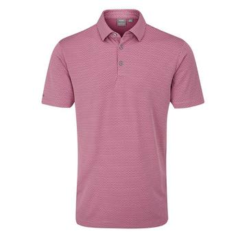 Ping Halcyon Golf Polo Shirt - Wild Rose - main image