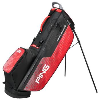 Gold Gear Direct - Ping Hoofer Monsoon 231 Waterproof Golf Stand Bag - Black/Red