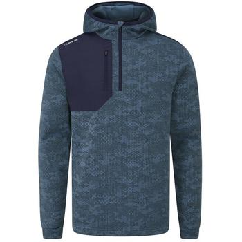 Ping Nexa Hooded Half Zip Golf Sweater - Blue Fusion/Navy - main image