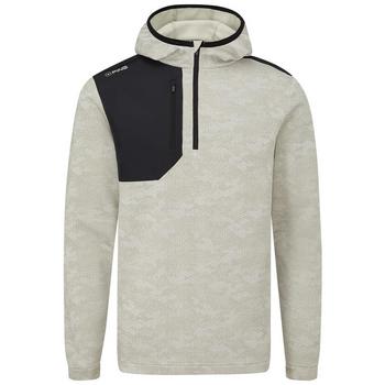 Ping Nexa Hooded Half Zip Golf Sweater - Willow/Black - main image