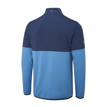 Ping Nexus Half Zip Golf Midlayer Fleece - Oxford Blue/Aquarius - main image