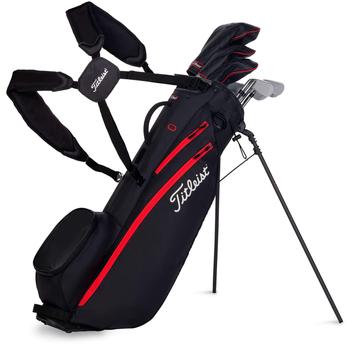Titleist Players 4 Carbon Golf Stand Bag - Black/Red - main image