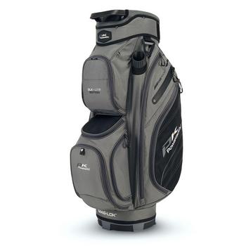 PowaKaddy DLX-Lite Golf Cart Bag 2024 - Gun Metal/Black - main image