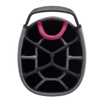 PowaKaddy Dri Tech Golf Cart Bag 2024 - Black/Gun Metal/Pink - main image