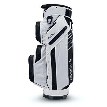 PowaKaddy Dri Tech Golf Cart Bag 2024 - White/Black - main image