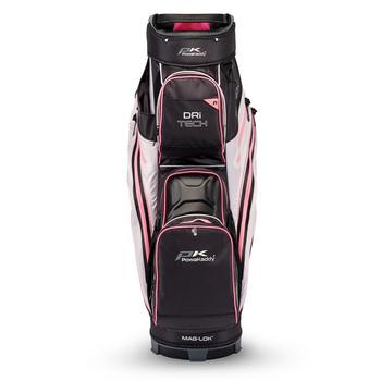 PowaKaddy Dri-Tech Waterproof Golf Cart Bag - Black/Pink - main image