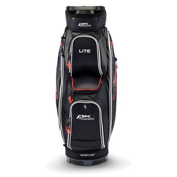 PowaKaddy Lite Golf Cart Bag - Black/White/Red - main image
