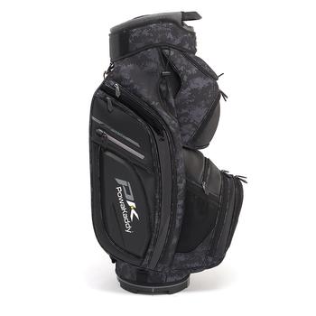PowaKaddy Prem Tech Golf Cart Bag - Grey Camo/Silver