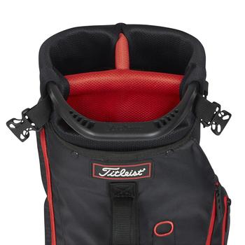 Titleist Premium Golf Carry Pencil Bag - Black/Black/Red