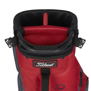 Titleist Premium Golf Carry Pencil Bag - Dark Red/Graphite