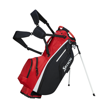 Srixon Premium Golf Stand Bag - Red/Black