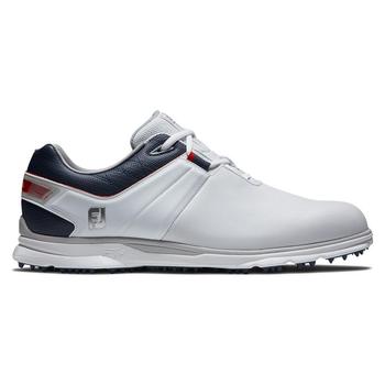 FootJoy Pro SL Golf Shoe - White/Navy/Red - main image